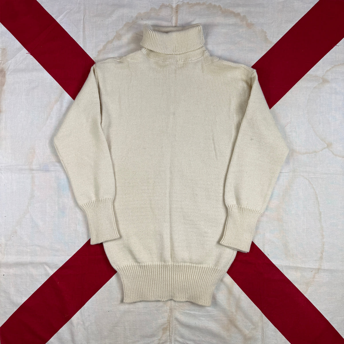 Royal Navy Submariner Sweater  - Deadstock - Fits like 40"