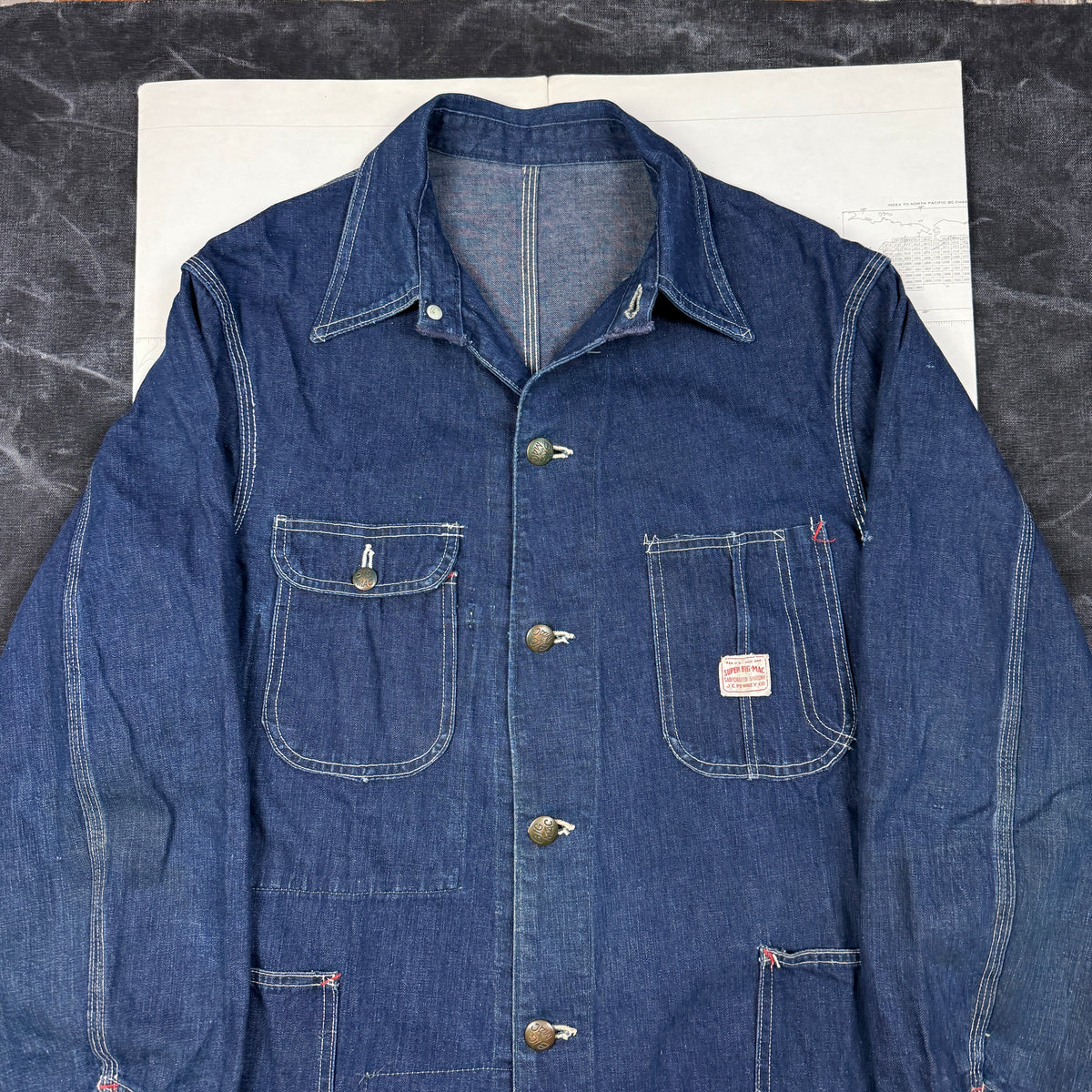 Super Big Mac 1940s Chore Jacket - Excellent Condition