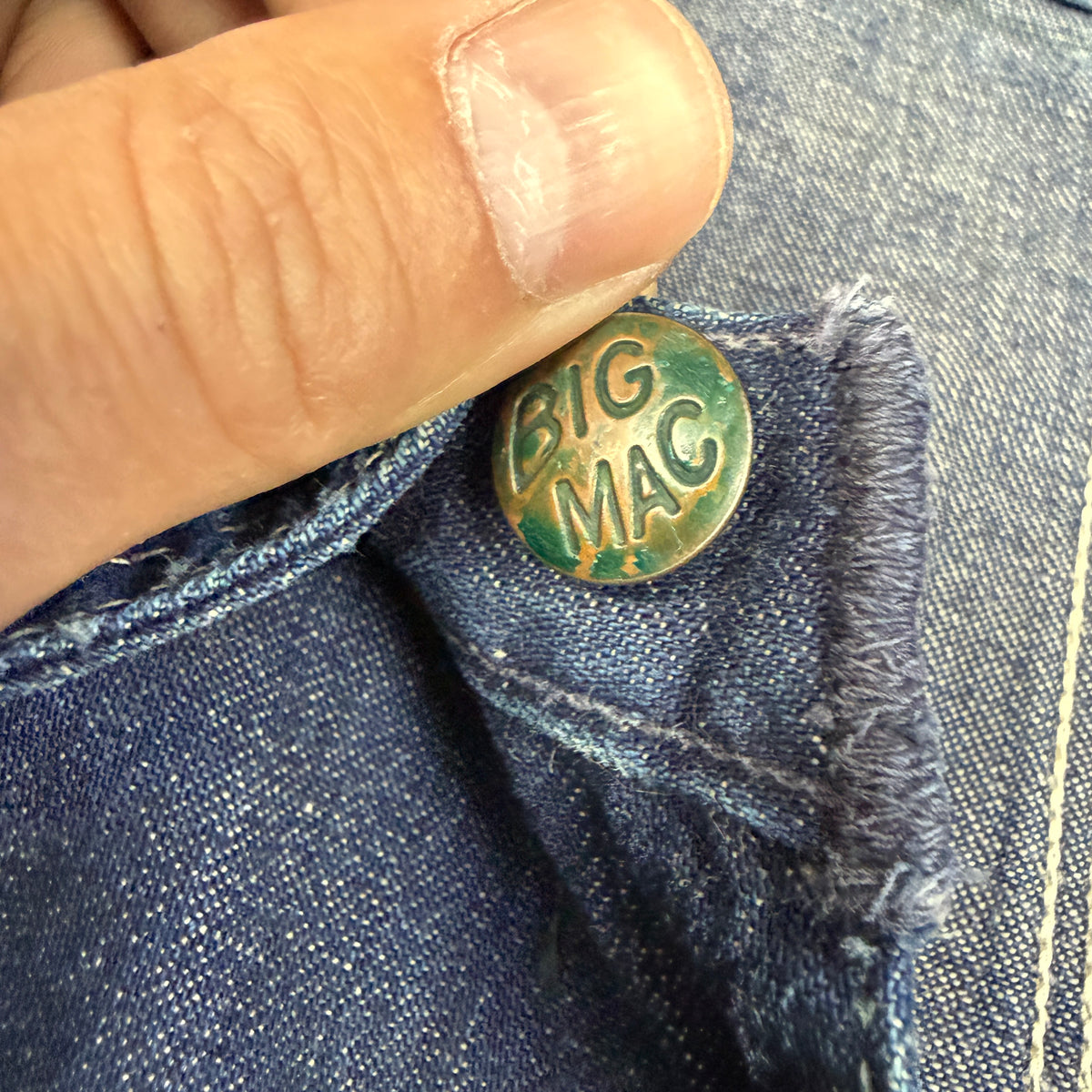 Super Big Mac 1940s Chore Jacket - Excellent Condition