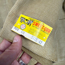Load image into Gallery viewer, Sweet-Orr 1950s/60s Corduroy Jacket - Deadstock
