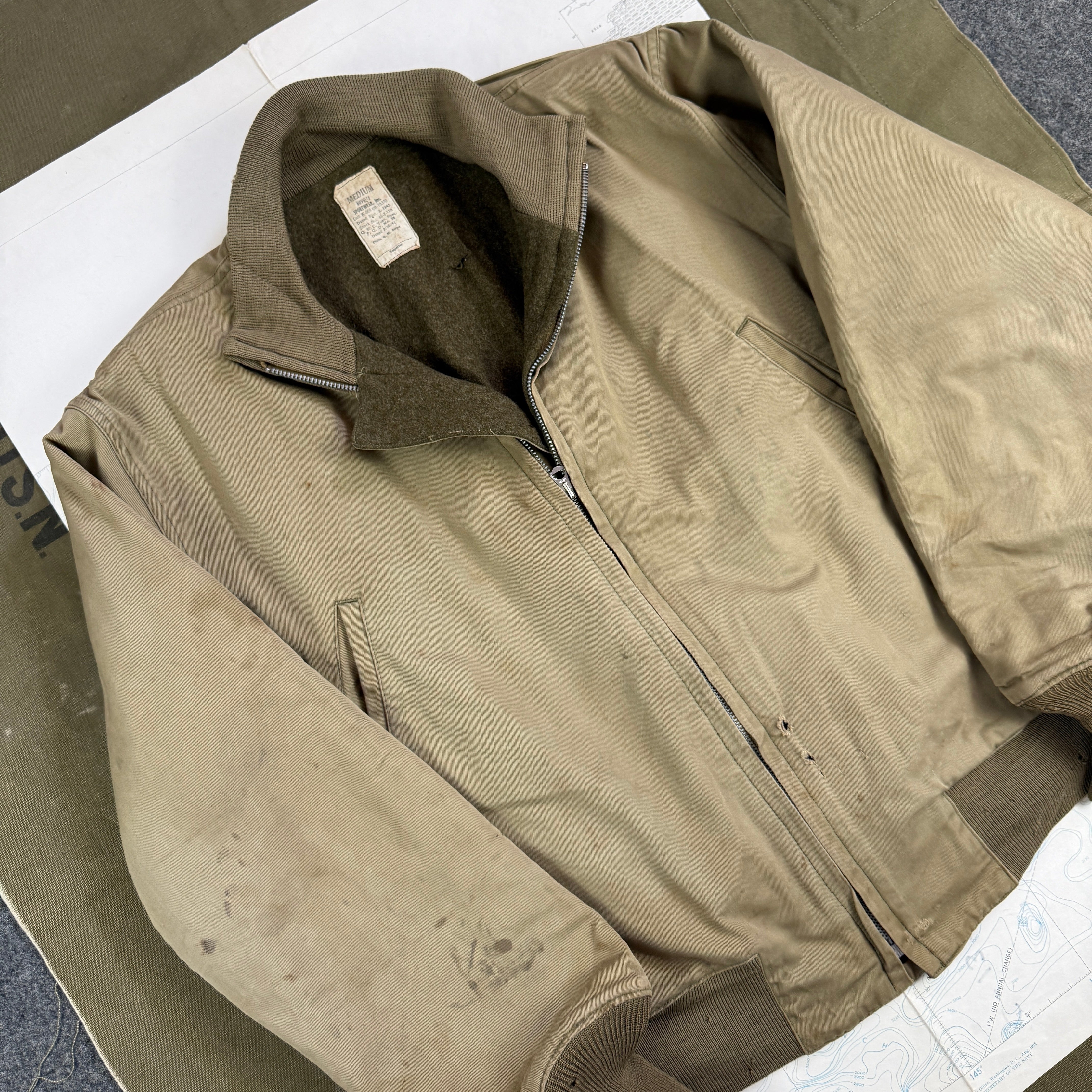 US Army WW2 "Tanker" Jacket - Good Condition