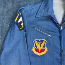 Load image into Gallery viewer, USAF Vietnam Custome Denim Flight Shirt

