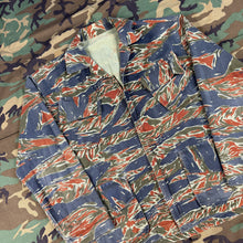 Load image into Gallery viewer, Late War Thai Pattern Tiger Stripe Jungle Jacket
