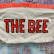 Load image into Gallery viewer, The Bee 1960s/70s Newspaper Bag
