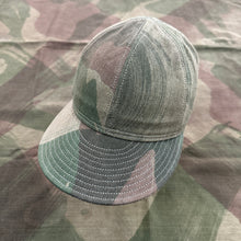 Load image into Gallery viewer, Papa Nui X The Major&#39;s Tailor WW2 British Brushstroke Camo A3 Cap
