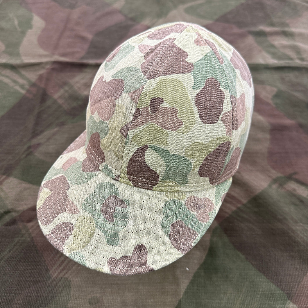 Papa Nui X The Major's Tailor WW2 HBT Frogskin Camo A3 Cap