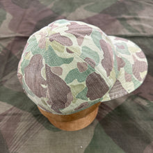 Load image into Gallery viewer, Papa Nui X The Major&#39;s Tailor WW2 HBT Frogskin Camo A3 Cap
