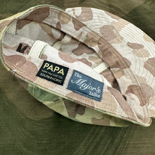 Load image into Gallery viewer, Papa Nui X The Major&#39;s Tailor WW2 HBT Frogskin Camo A3 Cap
