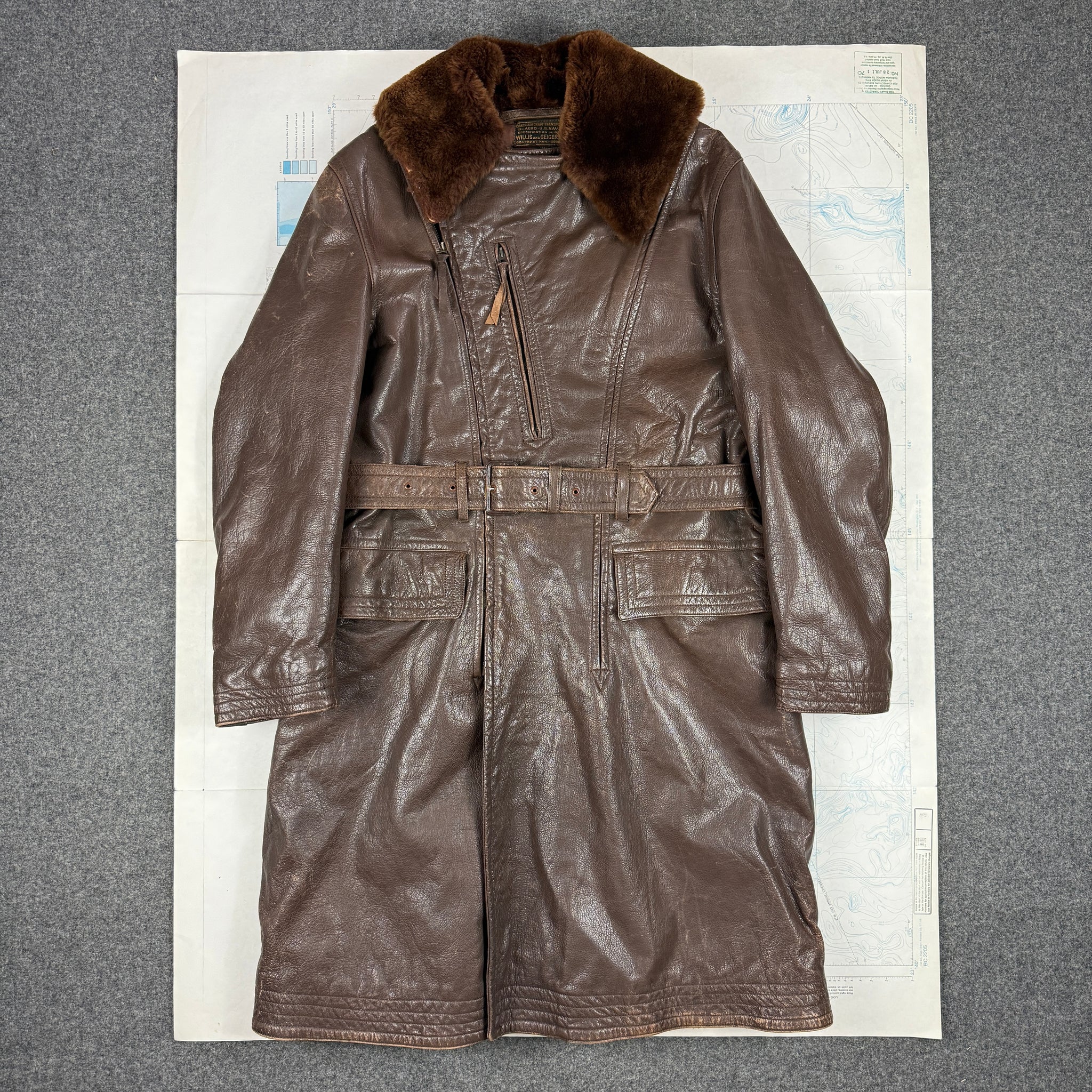 US Navy M-69D Aircraft Transport Coat - Rare Zipper Version – The