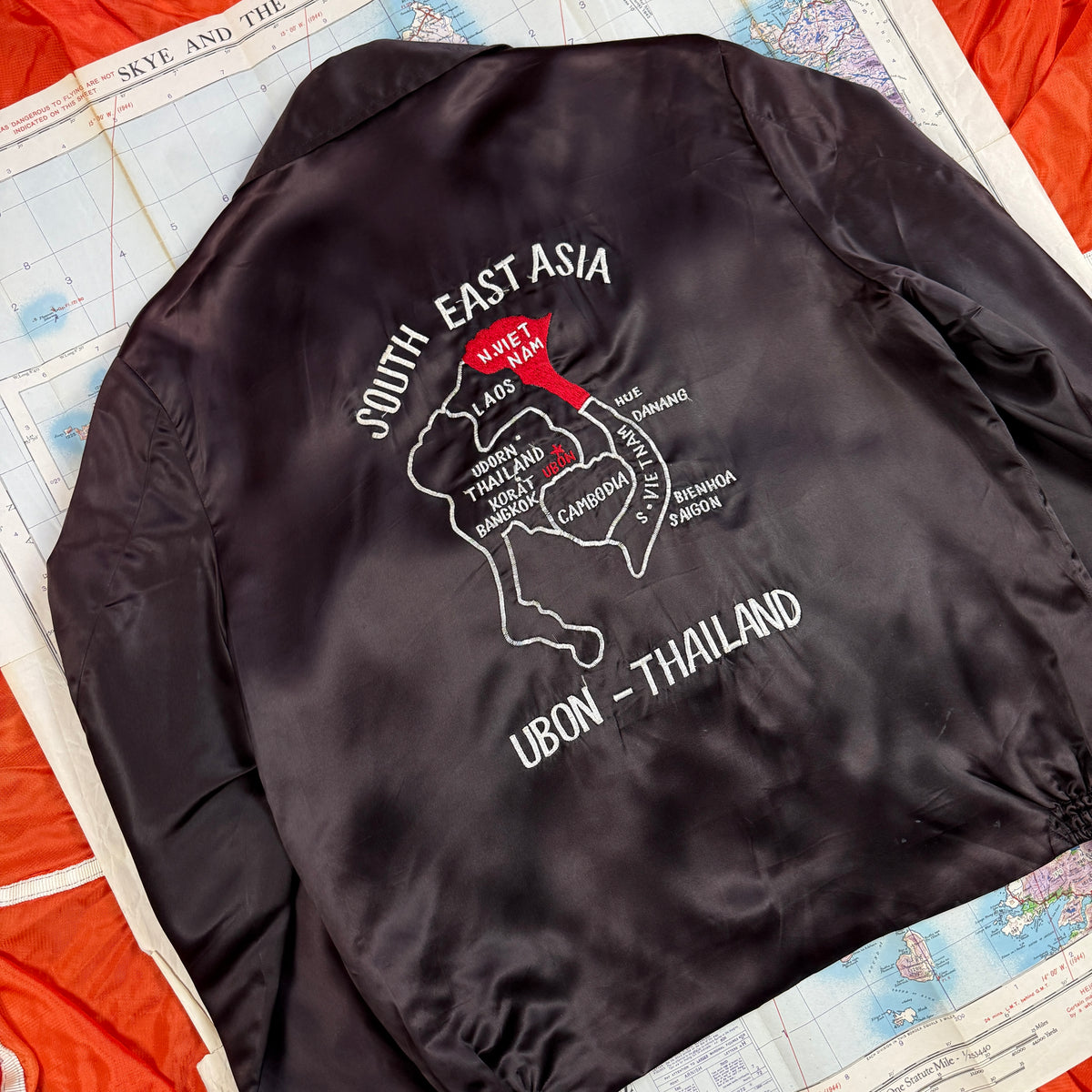 Ubon Thailand 1960s/70s Souvenir Jacket