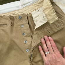 Load image into Gallery viewer, US Army 1937 Pattern Chino Trousers - Size 32 - Mint Condition
