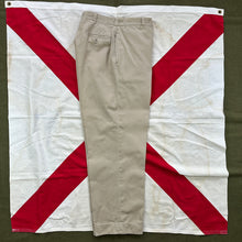 Load image into Gallery viewer, US Army 1956 Pattern Chino Trousers - Size 33 to 34
