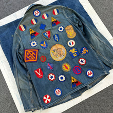 Load image into Gallery viewer, US Army M1940 Coverall Chore Jacket with Souvenir Patches
