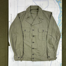 Load image into Gallery viewer, US Army Pre-War HBT Fatigue Shirt Deadstock Size 42
