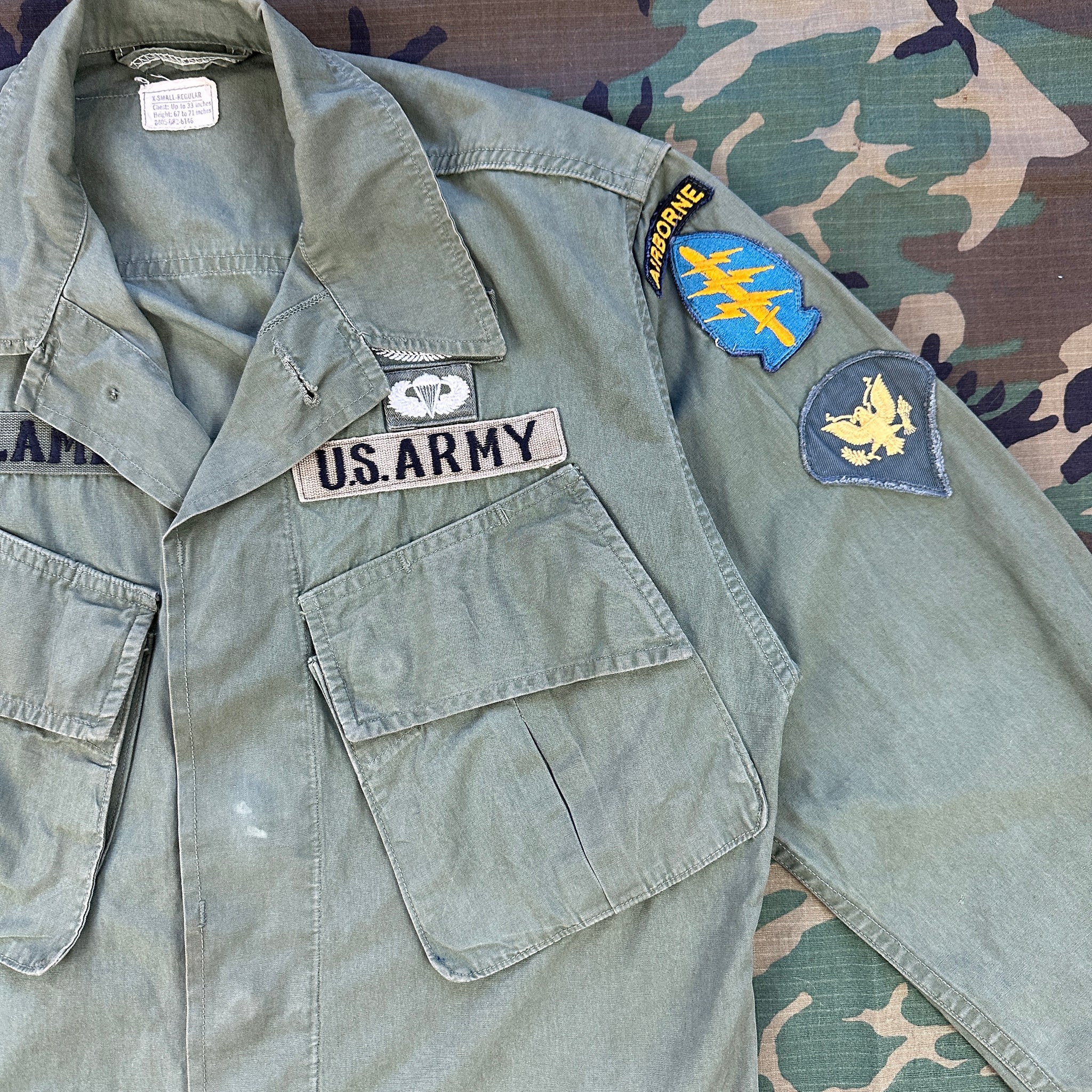 US Army 1967 Special Forces Jungle Jacket – The Major's Tailor