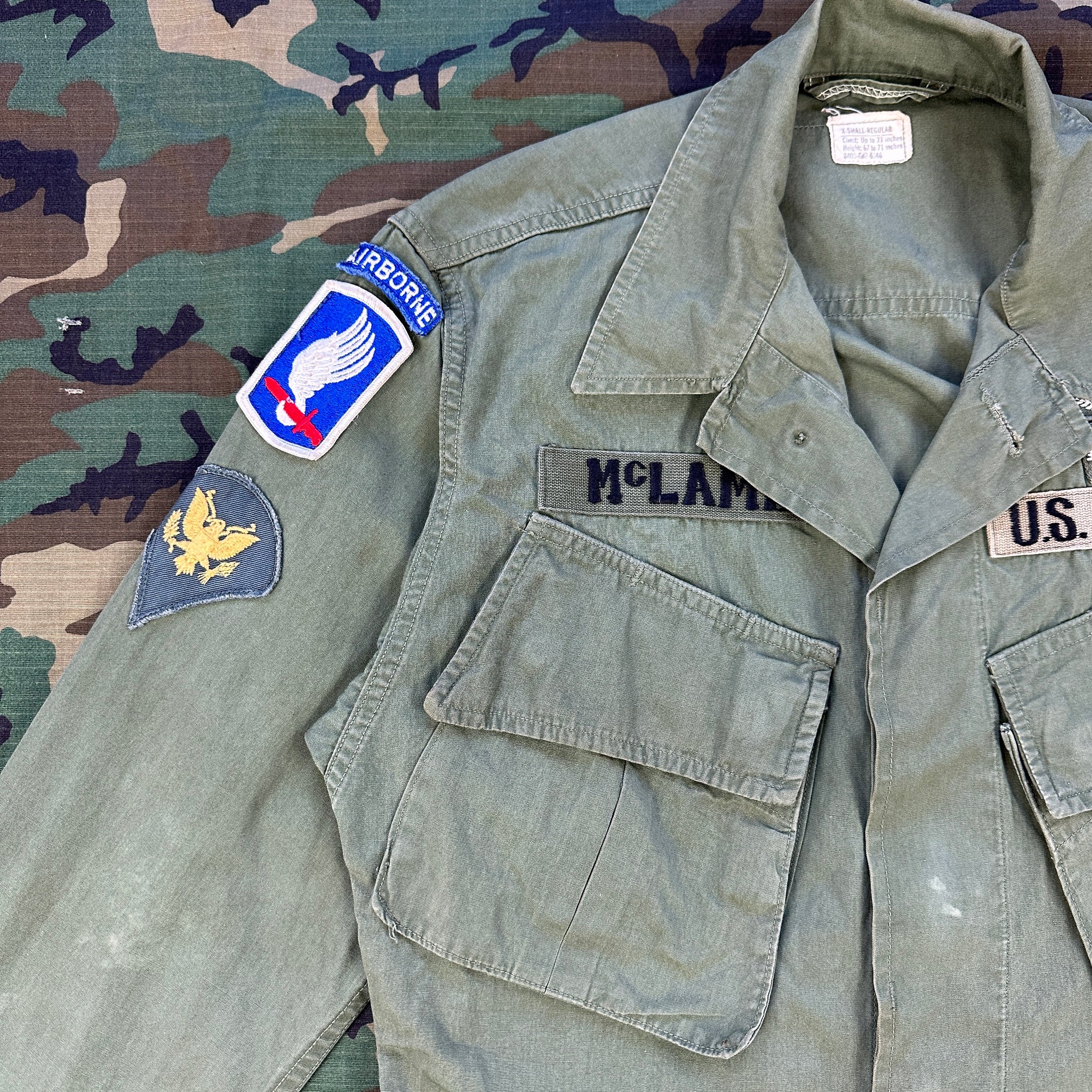 US Army 1967 Special Forces Jungle Jacket – The Major's Tailor