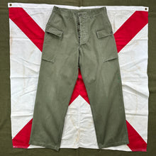 Load image into Gallery viewer, US Army WW2 Fatigue Pants - Rare Cotton Twill Variation
