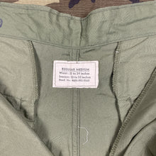 Load image into Gallery viewer, Deadstock US Army Vietnam Exposed Button 1st Pattern Jungle Pants
