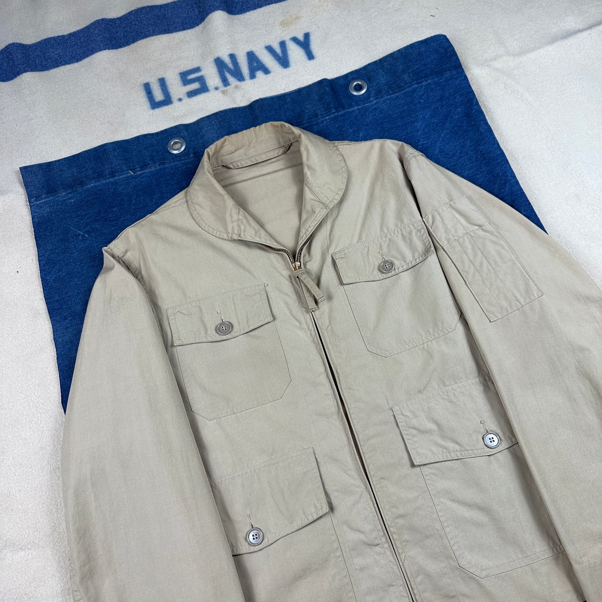 US Navy AN-J-2 / AN6551 Summer Flying Jacket – The Major's Tailor