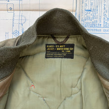 Load image into Gallery viewer, US Navy 1950s Winter Flying &quot;WEP&quot; Jacket
