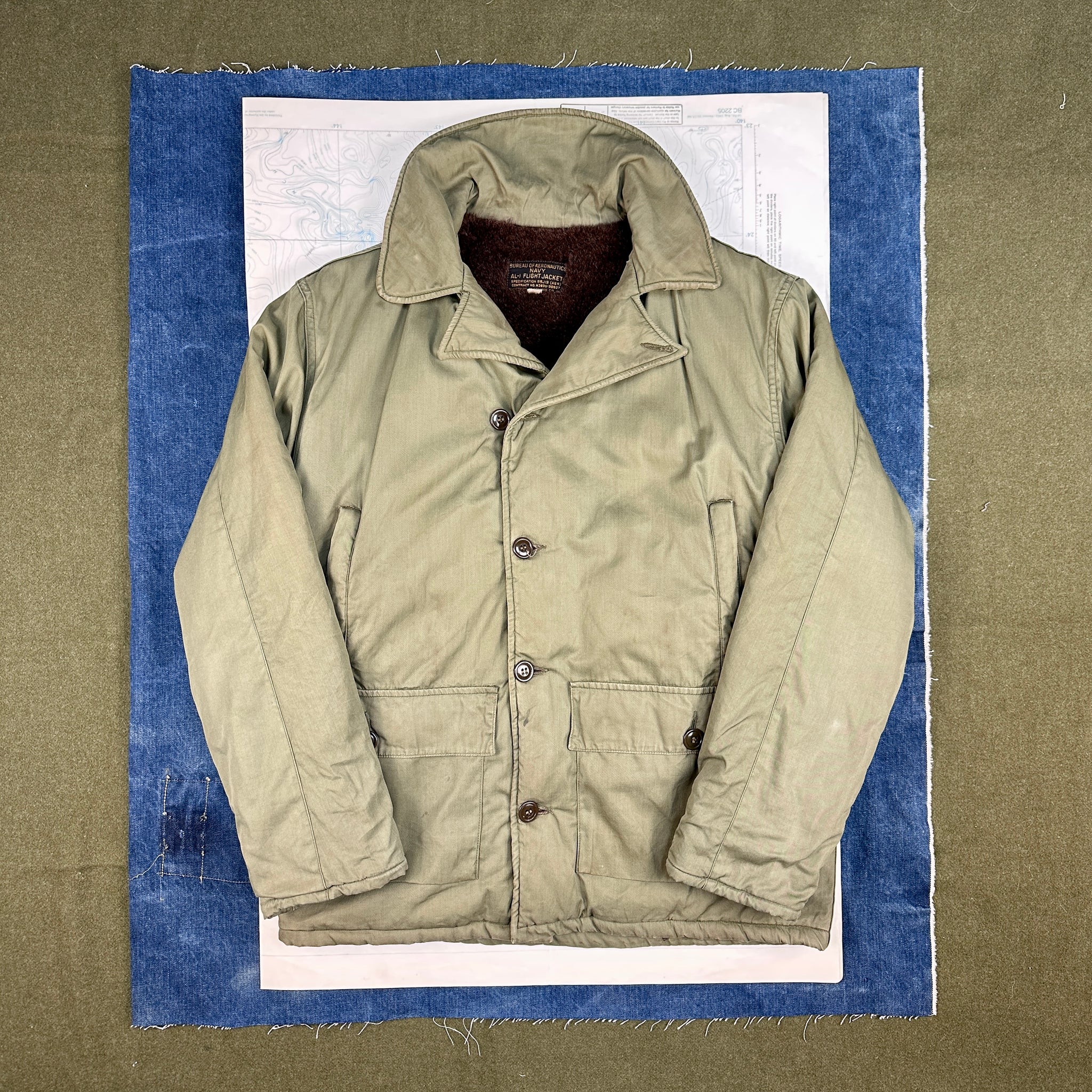 US Navy 1950s AL-1 Flight Jacket – The Major's Tailor