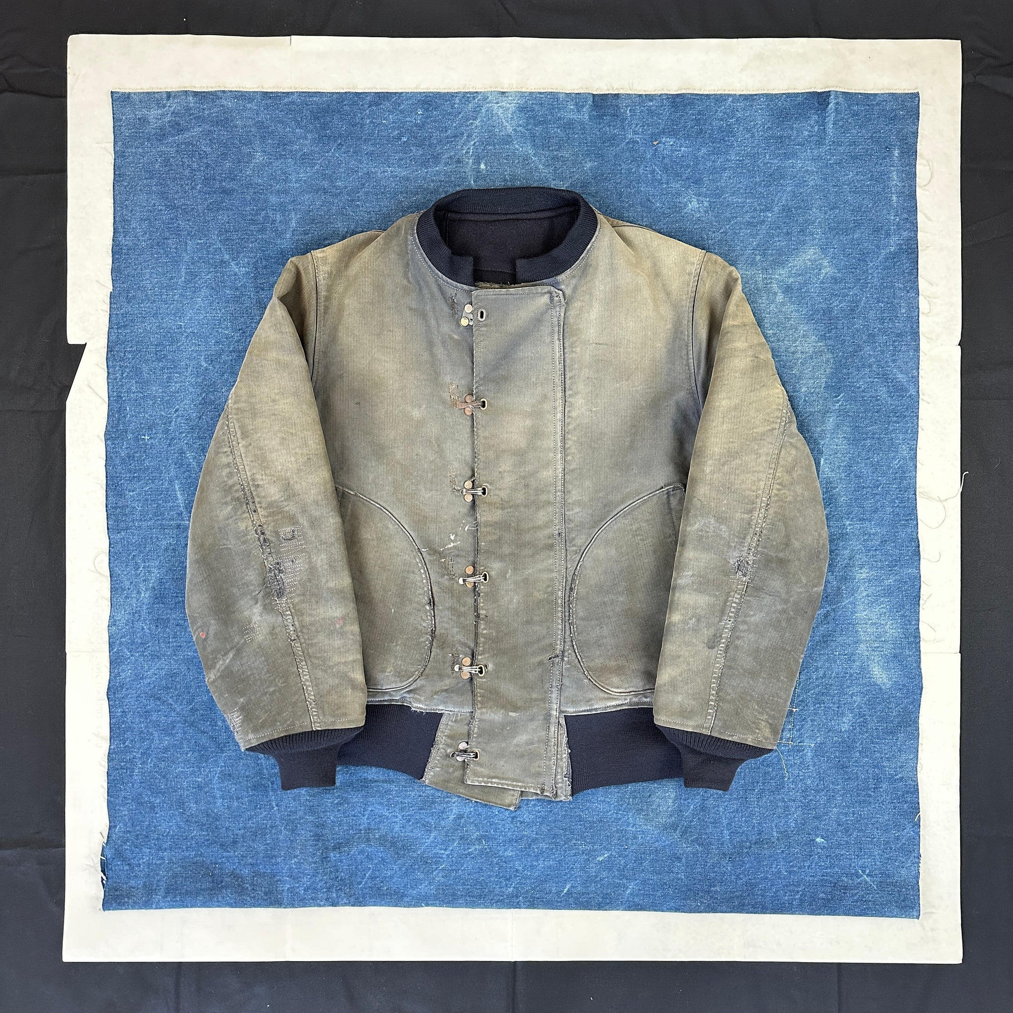 US Navy 1943 Blue Hook Deck Jacket – The Major's Tailor