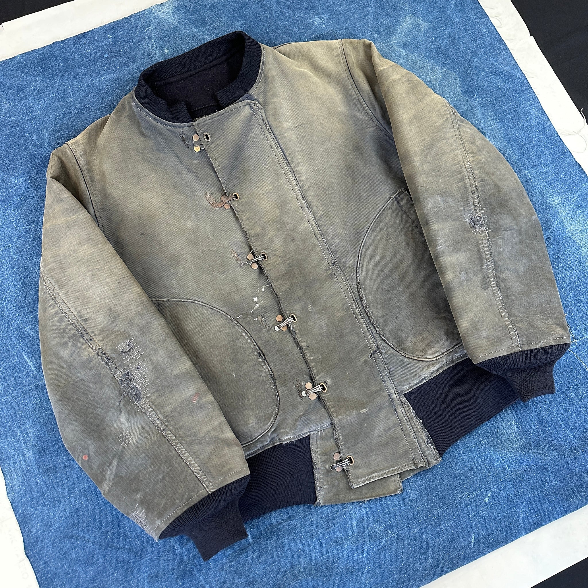 US Navy 1943 Blue Hook Deck Jacket – The Major's Tailor