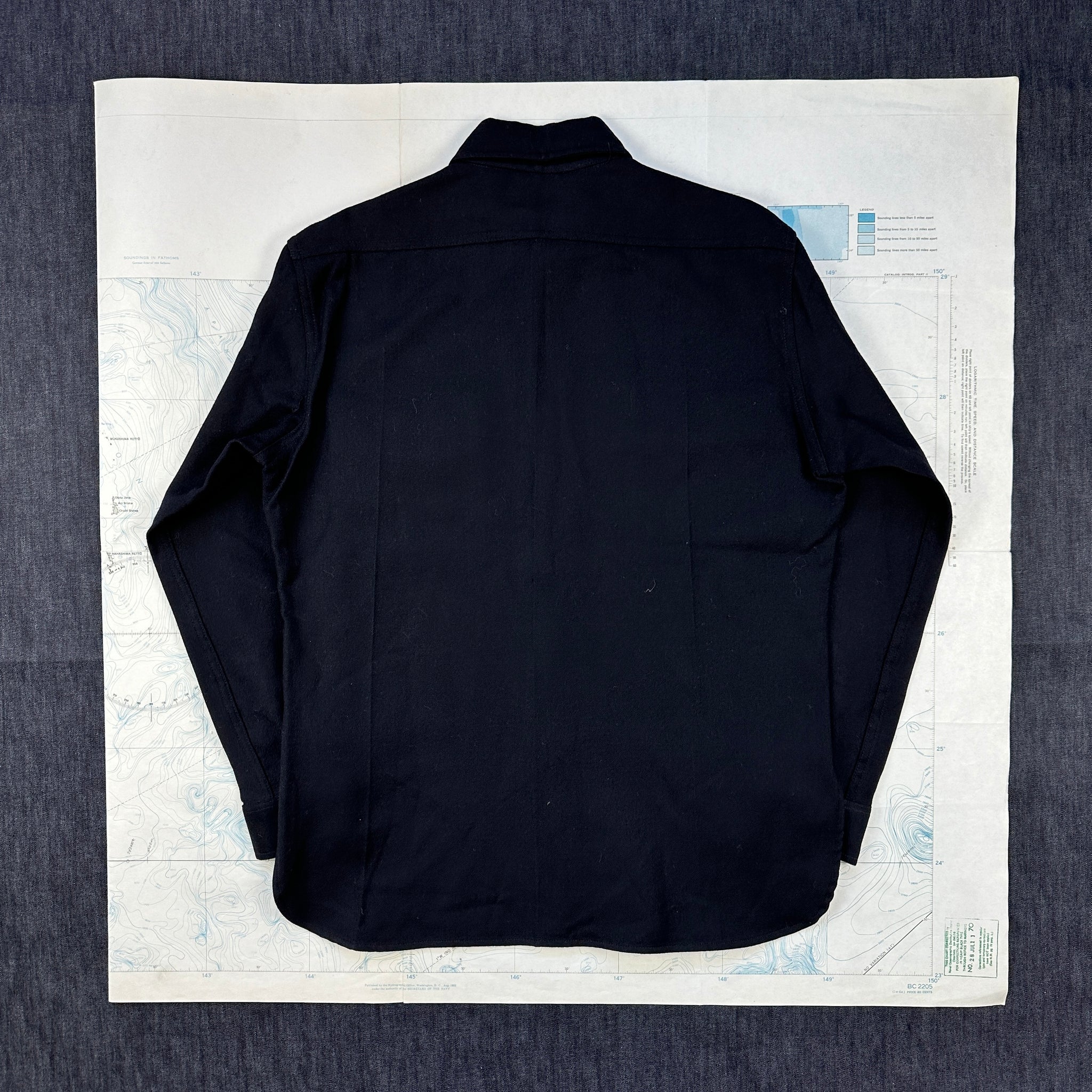 US Navy CPO Shirt Deadstock – The Major's Tailor