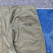 Load image into Gallery viewer, US Navy WW2 N3 Utility Pants - Mint Condition/Deadstock
