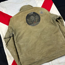 Load image into Gallery viewer, US Navy 1944 N1 Deck Jacket Painted Back
