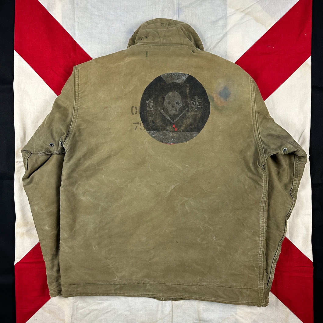 US Navy 1944 N1 Deck Jacket Painted Back
