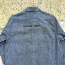 Load image into Gallery viewer, US Navy Pre/early-War Chambray Shirt with Flap Pockets - Mint Condition
