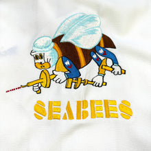 Load image into Gallery viewer, US Navy Seabees 1950s/60s Bowling Shirt - Mint Condition
