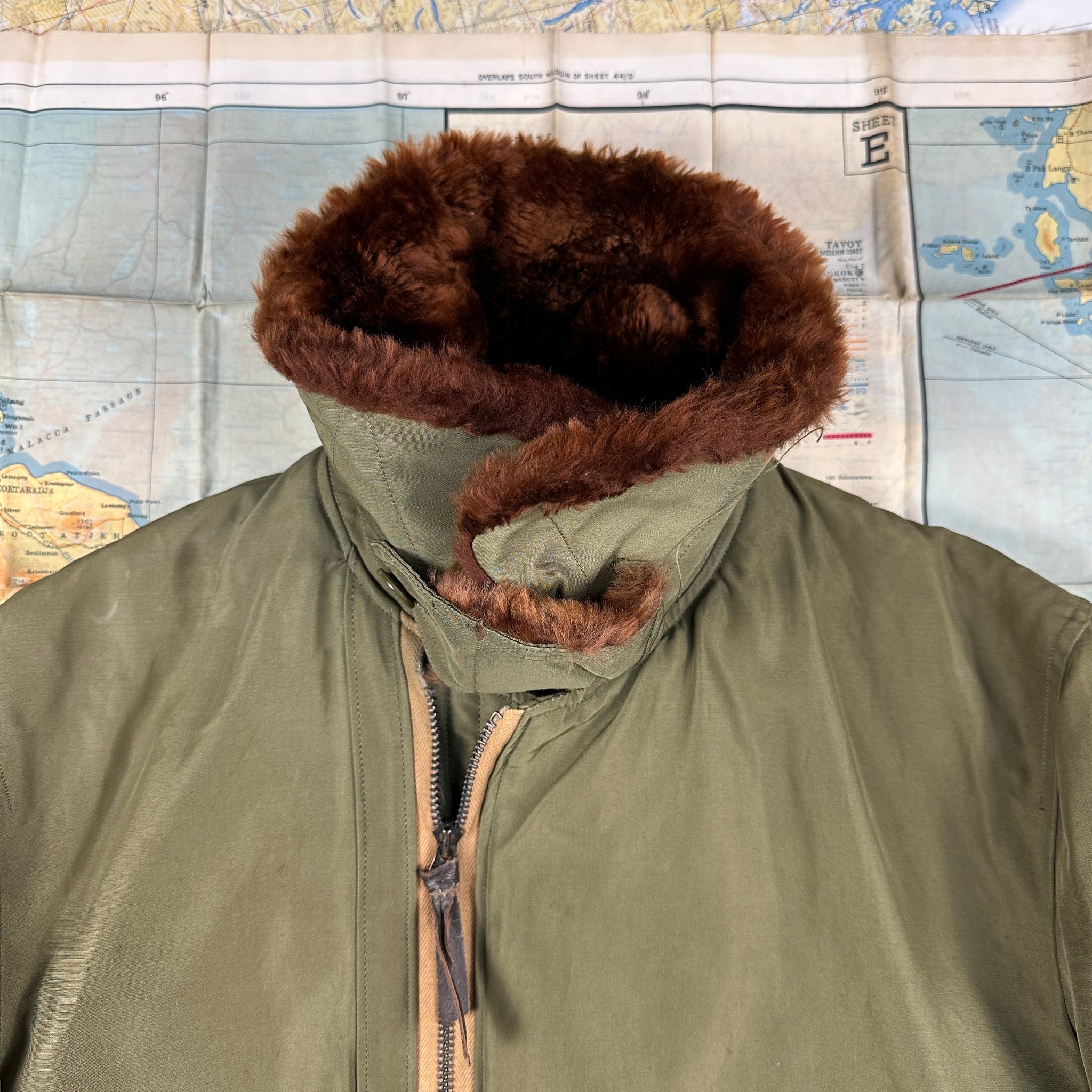 USAAF WW2 B-15 Flight Jacket - Mint Condition – The Major's USAAF WW2 B-15 Flight Jacket - Mint Condition – The Major's