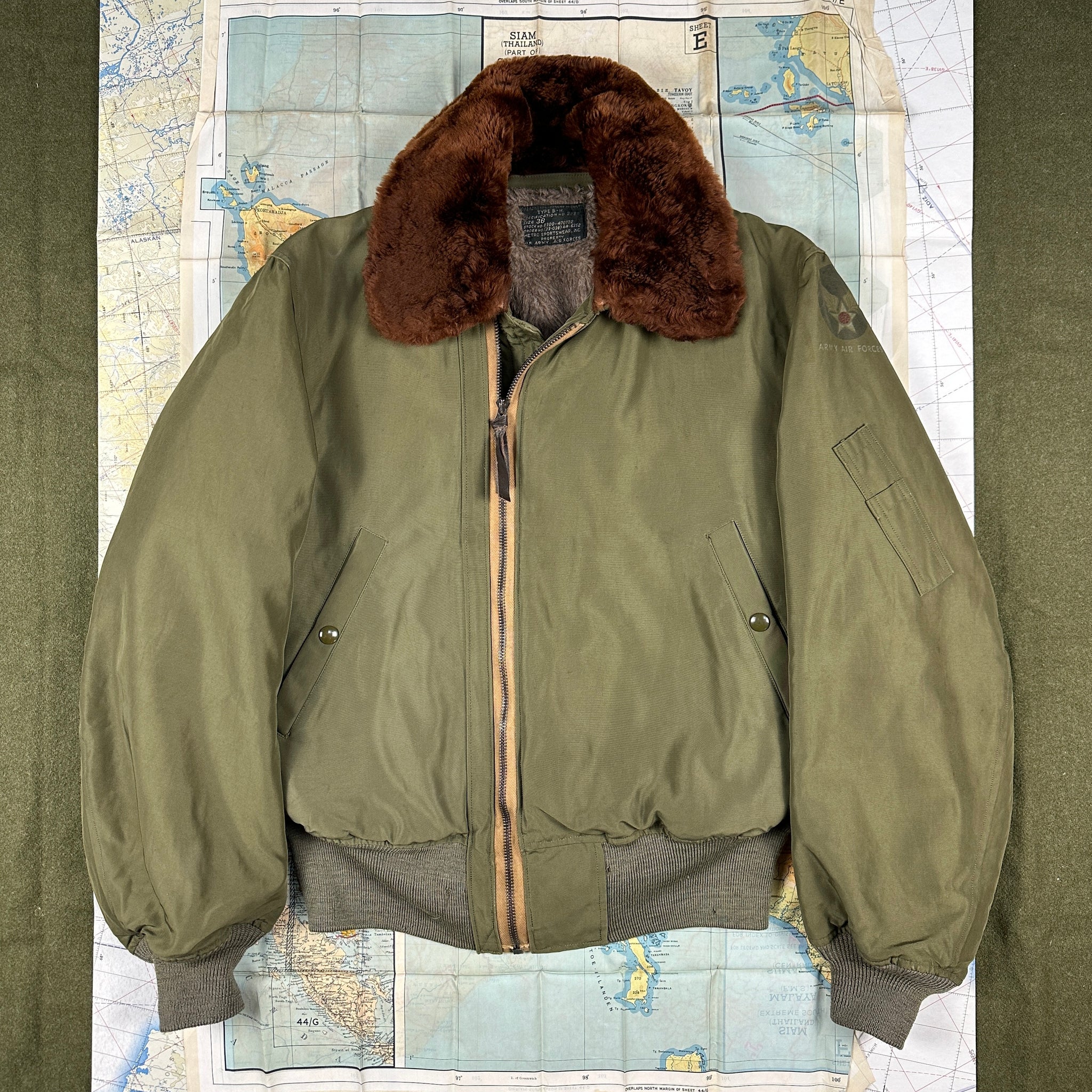 B15 flight jacket best sale