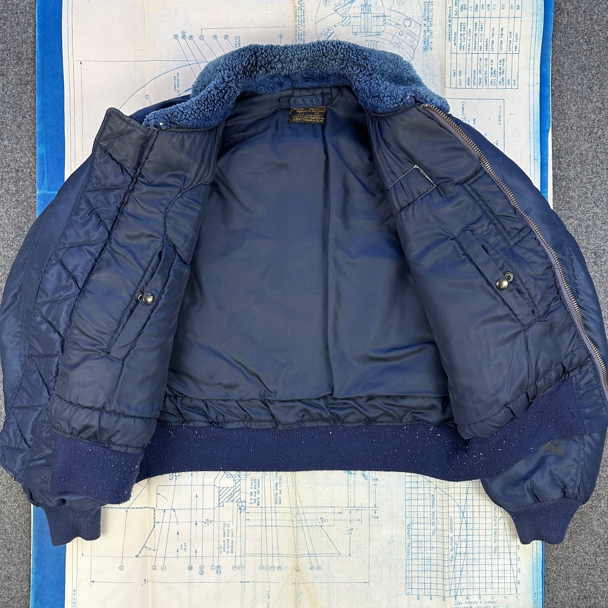 【2024年】お歳暮ギフト Large Condition, Good Patched, B-15C 1950 USAF Size! The – ジャケット・アウター