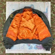 Load image into Gallery viewer, USAF 1961 Vietnam L-2B Flight Jacket Patched &amp; Named with History
