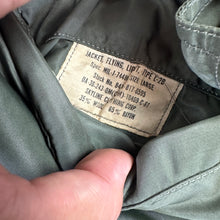 Load image into Gallery viewer, USAF 1961 Vietnam L-2B Flight Jacket Patched &amp; Named with History
