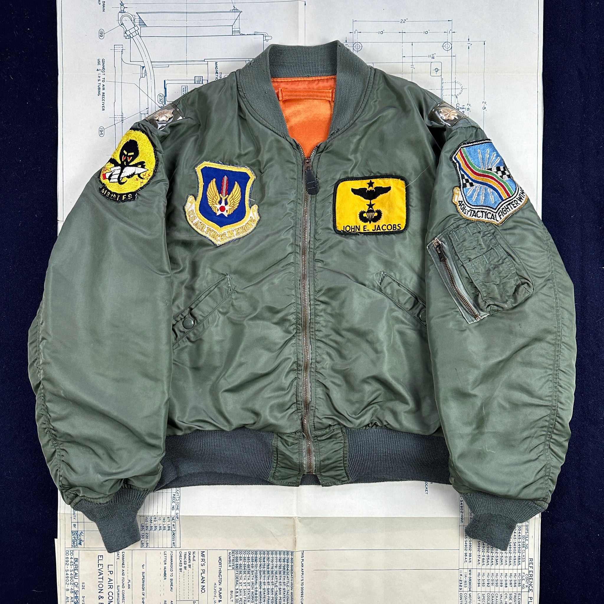 USAF 1960s L-2b Flight Jacket – The Major's Tailor