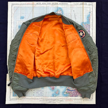 Load image into Gallery viewer, USAF 1961 Vietnam L-2B Flight Jacket Patched &amp; Named with History
