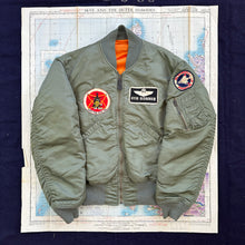 Load image into Gallery viewer, USAF 1961 Vietnam L-2B Flight Jacket Patched &amp; Named with History
