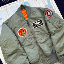 Load image into Gallery viewer, USAF 1961 Vietnam L-2B Flight Jacket Patched &amp; Named with History
