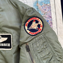 Load image into Gallery viewer, USAF 1961 Vietnam L-2B Flight Jacket Patched &amp; Named with History
