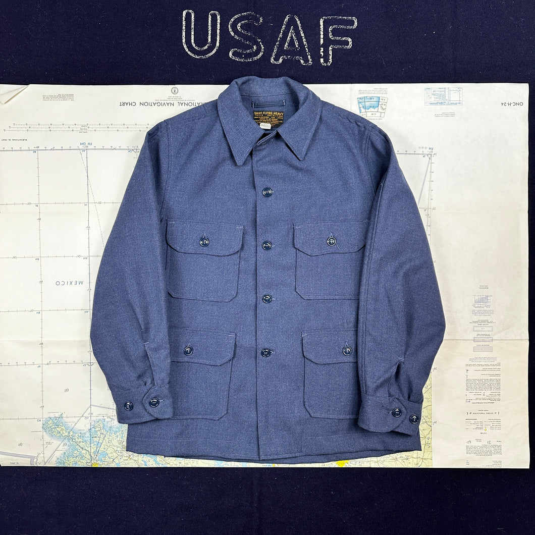 USAF Early 1950s Heavy Flying Shirt - Deadstock