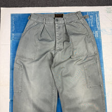 Load image into Gallery viewer, USAF 1957 Utility 'Mechanic' Trousers - Pair 1
