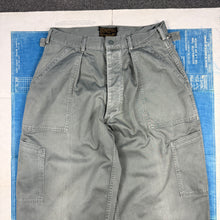 Load image into Gallery viewer, USAF 1957 Utility 'Mechanic' Trousers - Pair 2
