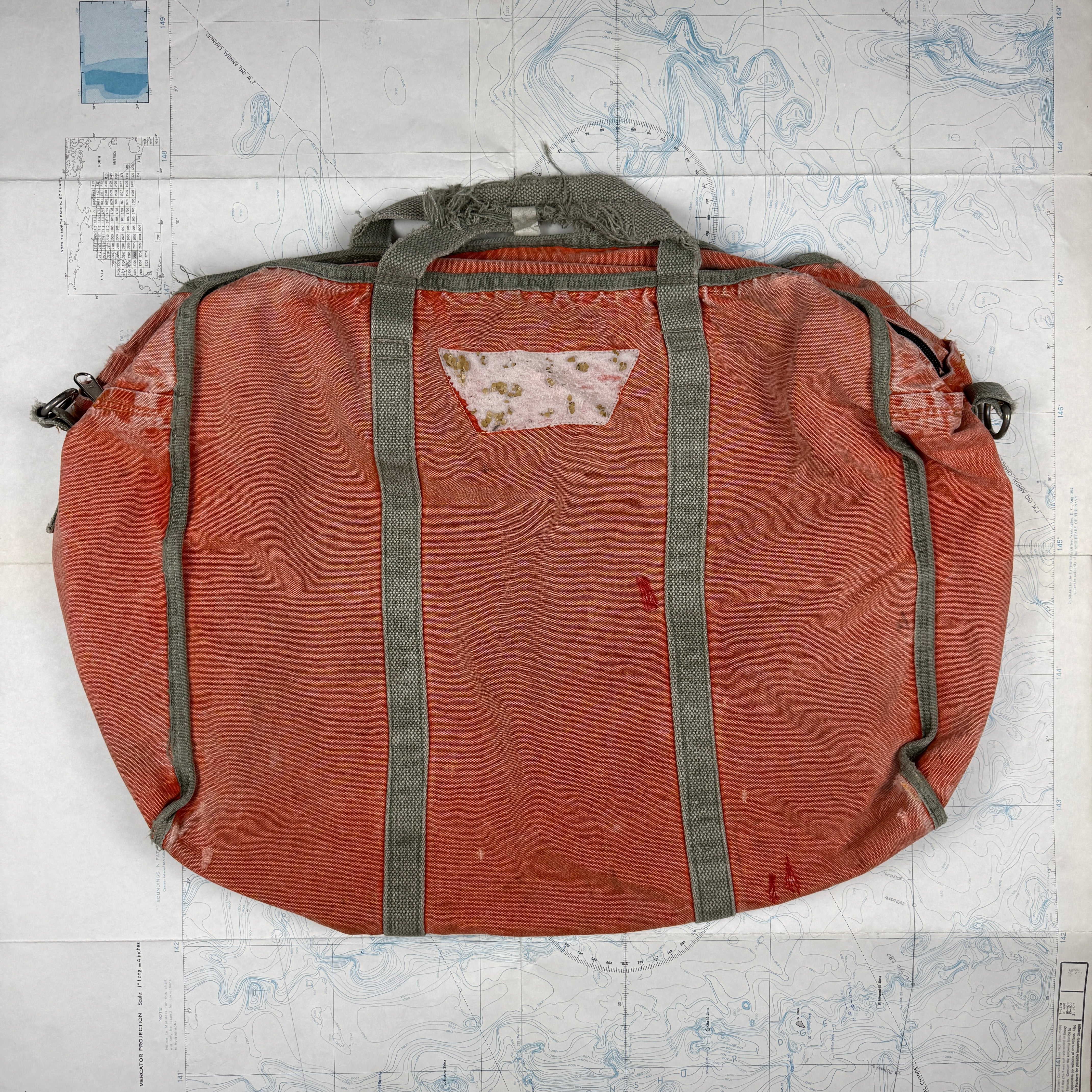 United States Antarctic Program Canvas Boomerang Bag 2
