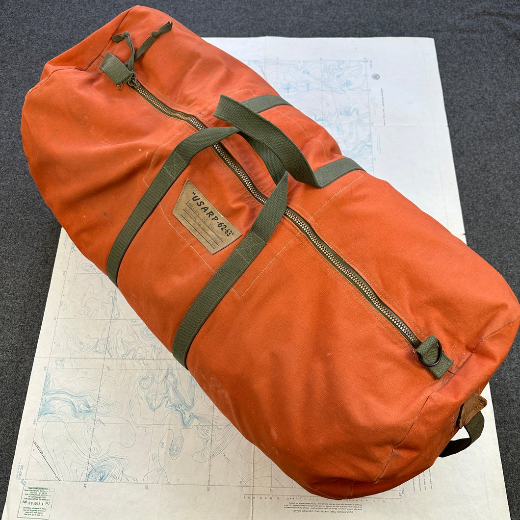 USARP 1962 Duffle Bag as used by USARP Scientist