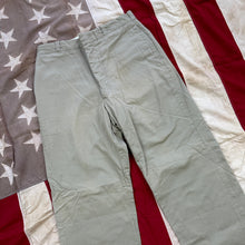 Load image into Gallery viewer, USMC 1972 Khaki Trousers Deadstock - Pair 2
