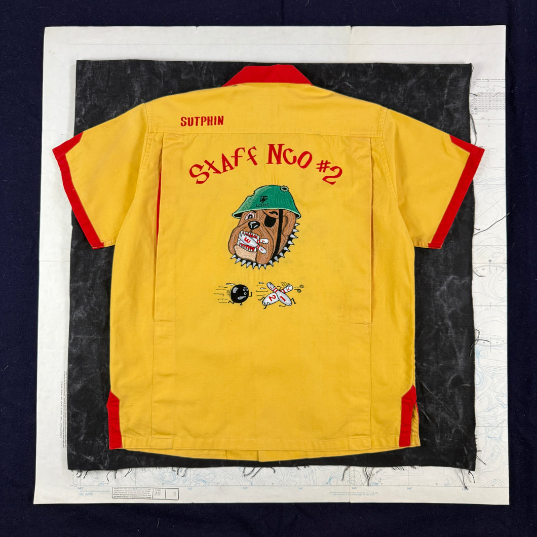 USMC 1962 Bulldog Bowling Shirt